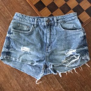 Topshop Moto Hallie shorts